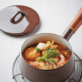 Seafood Tomato Kimchi Stew