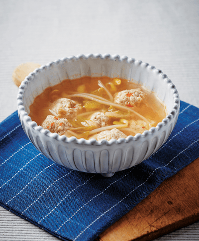 Meatball Kimchi Stew