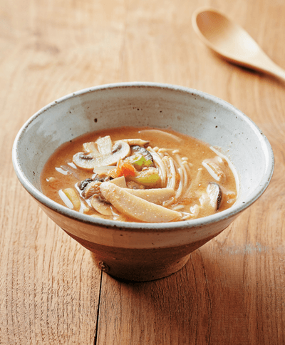 Tomato Yogurt Doenjang Soup