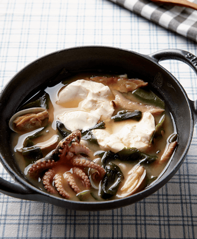 Seafood Soft Tofu Doenjang Stew