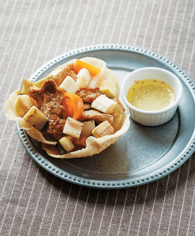 Soy Meat Salad