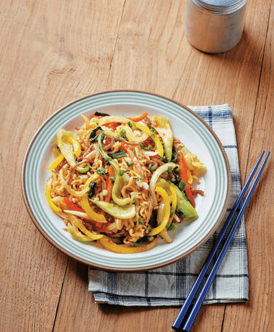 Five-color Stir-fried Noodles