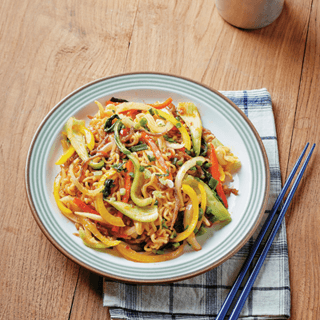 Five-color Stir-fried Noodles