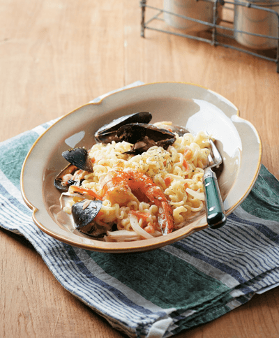 Ramen with Rosé Sauce