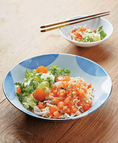 Tomato Salad Ramen