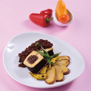 Seaweed Roll Tofu Steak