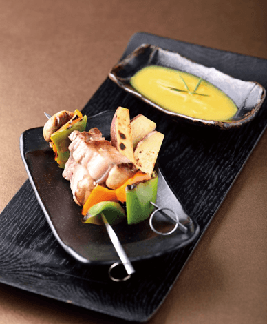 Bite-size Grilled Skewer