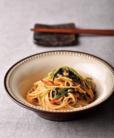 Young Summer Radish Kimchi Pasta