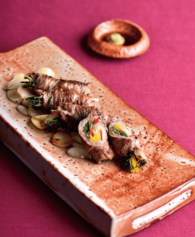 Glasswort Beef Roll