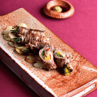 Glasswort Beef Roll