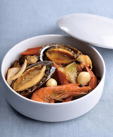 Braised Assorted Seafood
