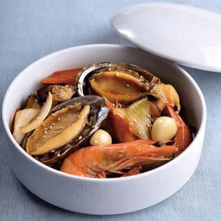Braised Assorted Seafood