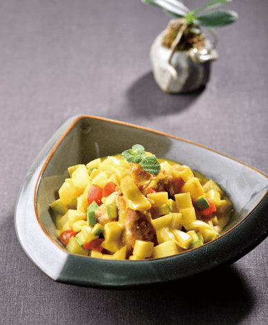 Sweet and Sour Curry Mackerel