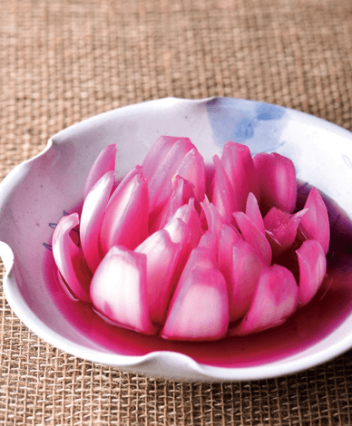 Beet Onion Kimchi