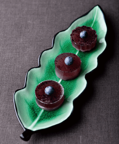 Blueberry Yanggaeng (Sweet Jelly)