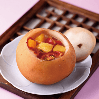 Grilled Baesuk (Poached Pear)