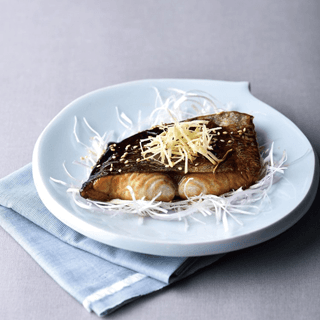 Grilled Spanish Mackerel in Seasoned Soy Sauce