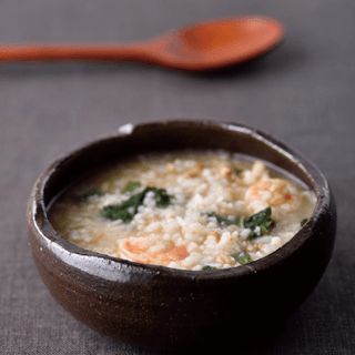Shrimp Mallow Porridge