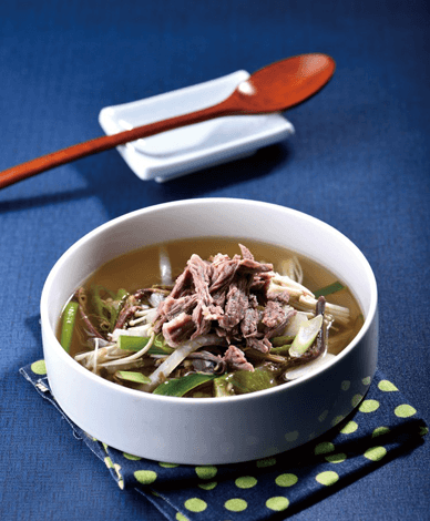 Clear Spicy Beef Soup