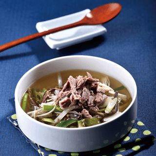 Clear Spicy Beef Soup