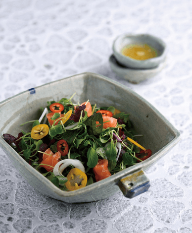 Tangy Salmon Salad