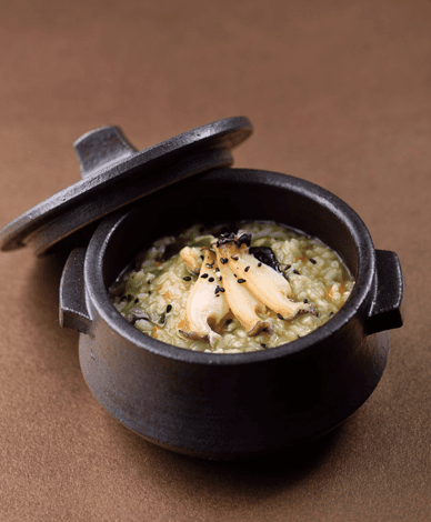 Seaweed Abalone Porridge