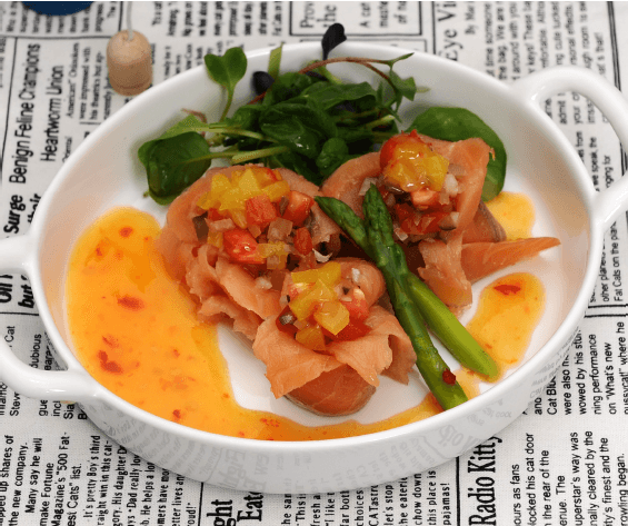 Smoked Salmon Roll
