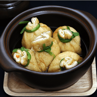 Fried Tofu Meatball Soup