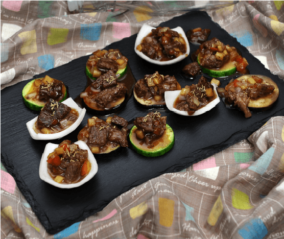 Steak Canape