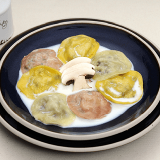Braised Mushroom Dumpling