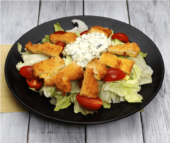 Salad Tonkatsu