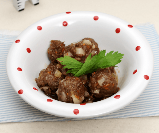 Braised Rice Cake Meatball