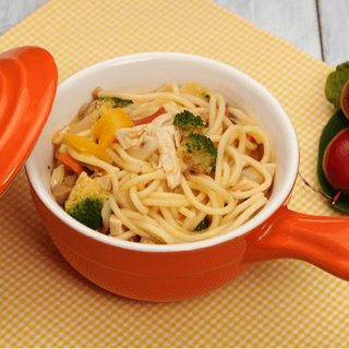 Chicken Vegetable Spaghetti