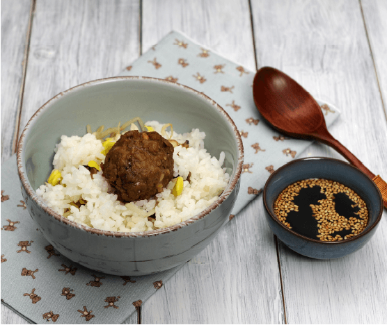Tteokgalbi Bean Sprout Rice