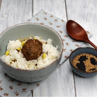 Tteokgalbi Bean Sprout Rice