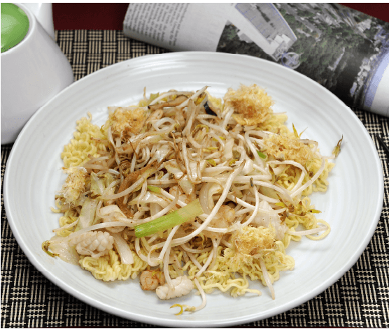 Stir-fried Dried Pollock Noodles
