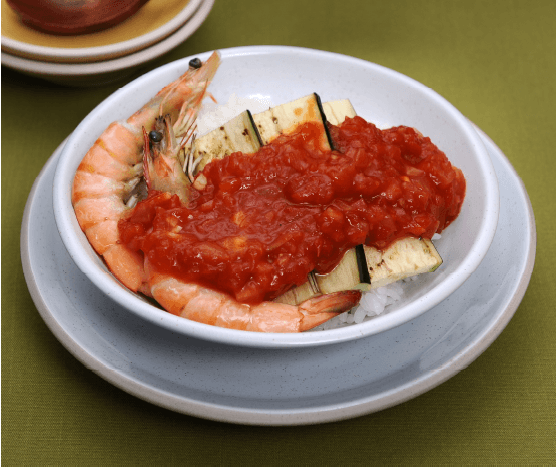 Tomato Rice Bowl
