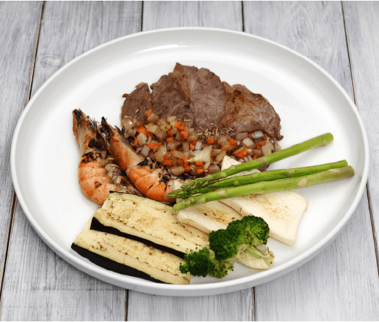 Shrimp and Steak