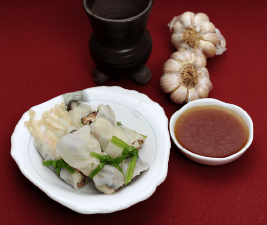 Cabbage Mushroom Roll