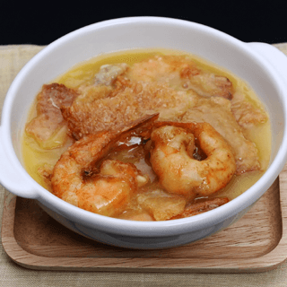 Fried Shrimp with Scorched Rice