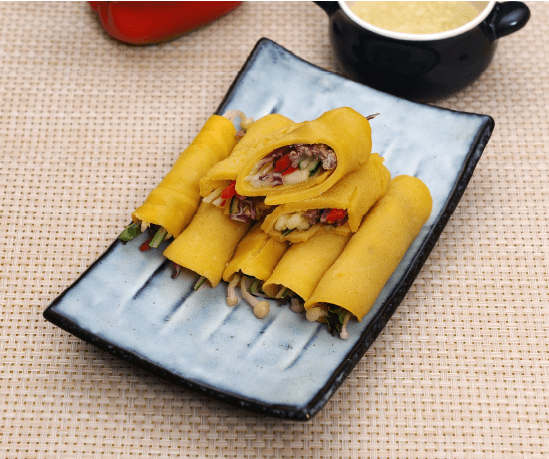 Sweet Pumpkin Beef Roll