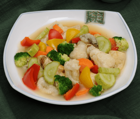 Mini Sweet and Sour Mushroom