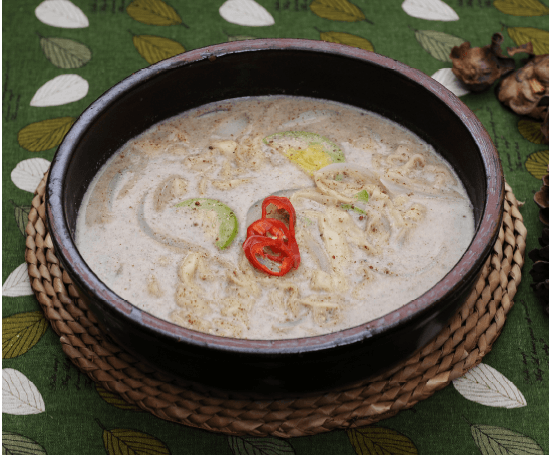 Perilla Kalguksu Noodles