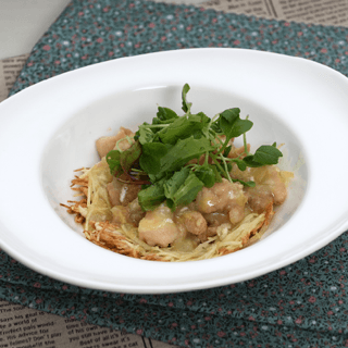 Nest-shaped Fried Dish
