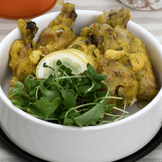 Mustard Tulip Chicken