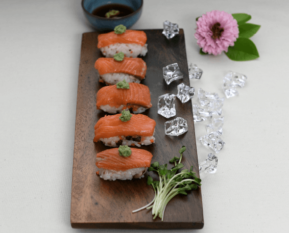 Wasabi Salmon Sushi