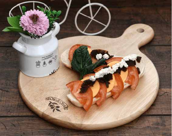 Soybean Pulp Focaccia Sandwich