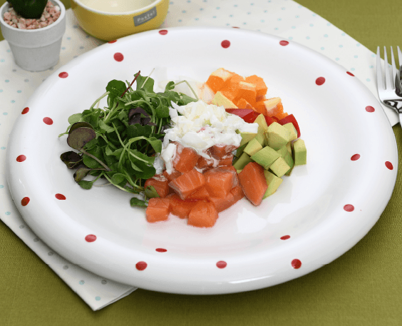 Avocado Salmon Salad