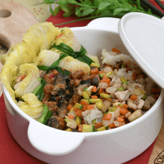 Napa Cabbage Roll with Snail Doenjang Sauce