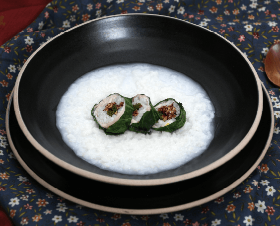 Pumpkin Leaf Samgyetang